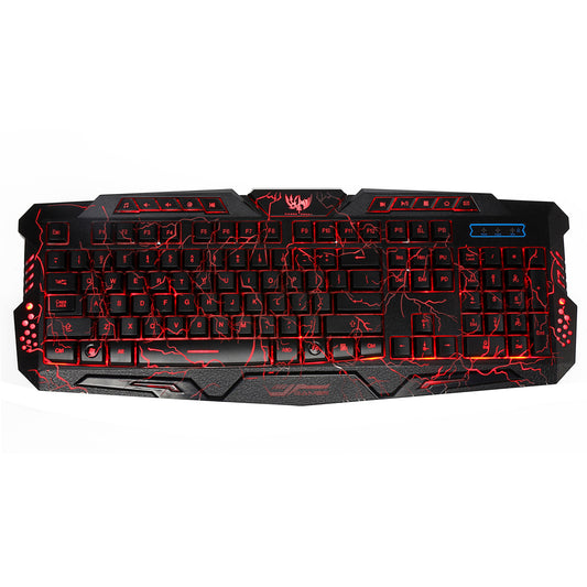 Teclado Gaming Retroiluminado con Teclas Iluminadas