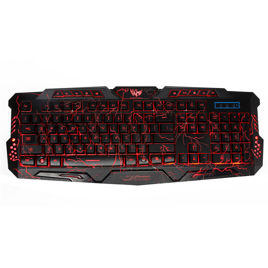 Teclado Gaming Retroiluminado con Teclas Iluminadas
