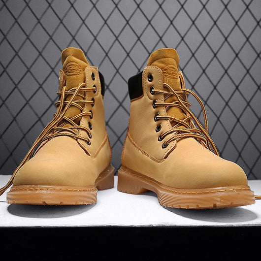 Botas Martin Altas Retro Otoño Invierno con Alzas Deportivas - Image 5