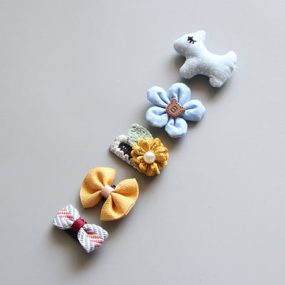 Set de 5 Diademas Princesa para Bebé con Horquillas Decorativas - Image 38
