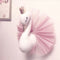 Cabeza de Cisne Decorativa con Corona - Adorno de Pared