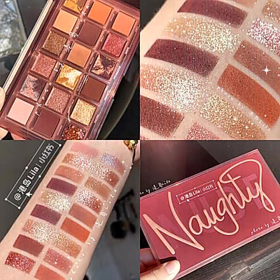 Paleta de Sombras 18 Colores Mate - Fórmula de Larga Duración - Image 10