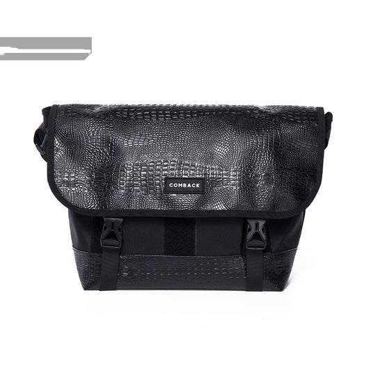 Bolsa de Mensajero Negro Comepack - Capacidad Extra Grande - Image 2