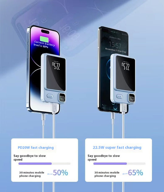 Banco de Energía Magnético Inalámbrico 22W con Carga Rápida - Image 19