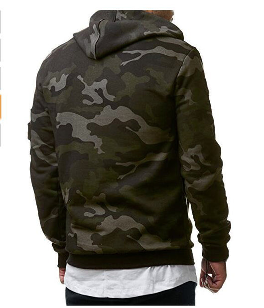 Sudadera Deportiva Camuflaje para Hombre con Cuello Alto - Image 3