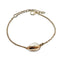 Exquisite alloy plating drip glaze shell bracelet women Dorado