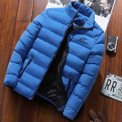 Chaqueta de Invierno Estelar con Cuello Alto para Hombre - Image 11