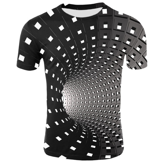 Playera de Hombre de Manga Corta con Impresión Digital 3D - Image 7