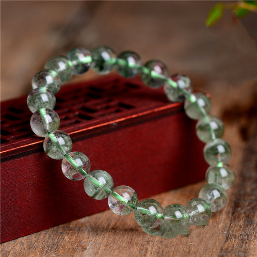 Pulsera de Jade Verde Natural Fantasma - Image 3