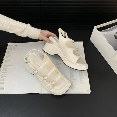 Sandalias Muffin para Mujer con Hebilla y Correa Ajustable - Image 7