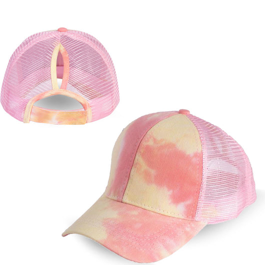 Gorra de Béisbol Tie-Dye con Cola de Caballo - Image 15