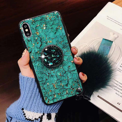Funda Epóxica Morada con Laminado Dorado y Efecto Sorpresa - Image 5