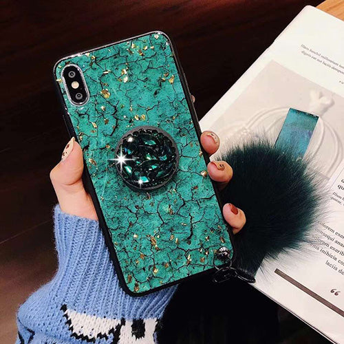 Funda Epóxica Morada con Laminado Dorado y Efecto Sorpresa - Image 5