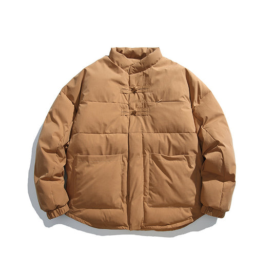 Abrigo de Algodón Cálido Holgado para Hombre y Mujer - Image 10