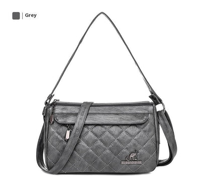 Bolso Bandolera de Cuero PU Texturizado Suave - Image 7