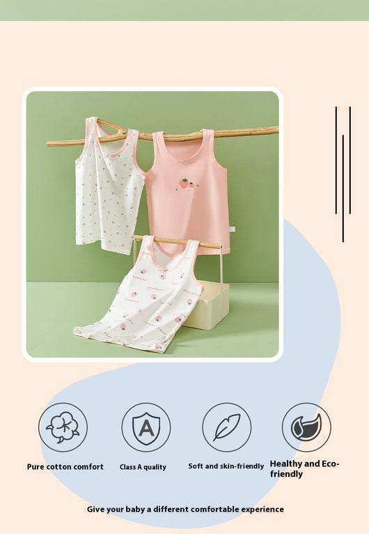 Camiseta Tirantes de Algodón para Niñas - Talla Grande - Image 19