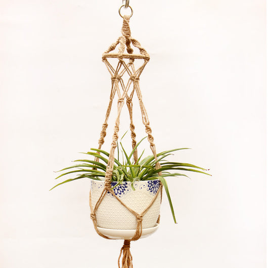 Colgador de Macramé Vintage para Plantas - Image 9