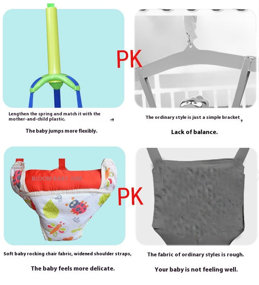 Silla Saltadora Infantil con Soporte Gimnástico para Bebés y Niños Pequeños - Image 10