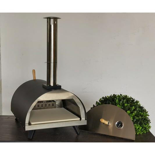 Estufa Portátil de Pellets con Aislamiento Térmico para Camping - Image 2