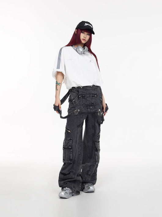 Pantalones Vaqueros Estilo Vintage Americano con Costuras de Diseño - Image 39