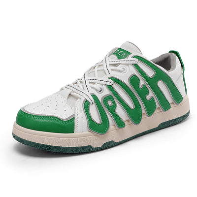 Zapatillas Urbanas Unisex con Letras - Diseño Minimalista Low-Top - Image 25