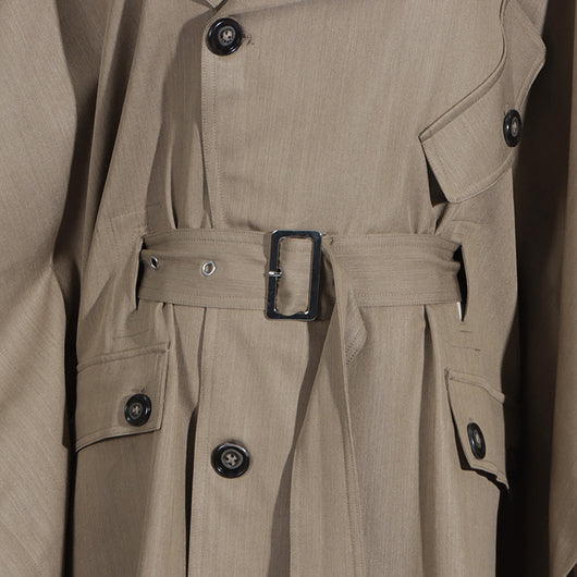 Abrigo Trench Cape Largo para Mujer - Otoño - Image 9