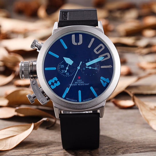 Reloj Automático de Lujo para Hombre - Movimiento Mecánico de 5 Agujas - Image 9