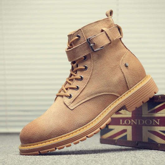 Botas de Cuero para Hombre - Botines de Trabajo Premium - Image 4