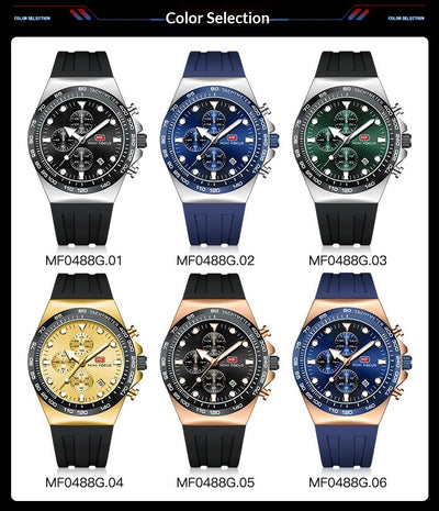 Reloj Deportivo Multifuncional para Hombre - Cuarzo Resistente - Image 13