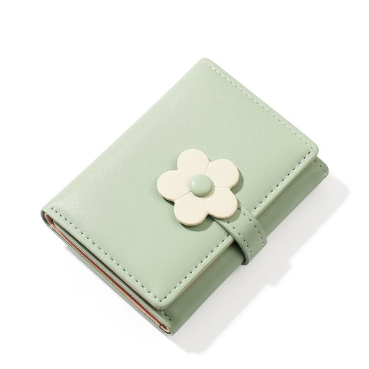 Monedero Floral Compacto - Billetera Pequeña con Diseño Flores - Image 7