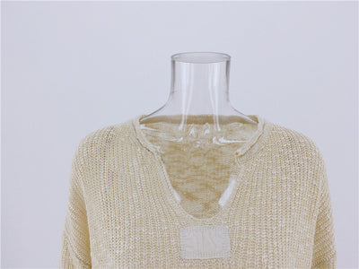 Suéter Holgado de Acrílico para Otoño e Invierno - Image 20