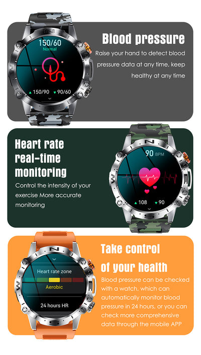 Reloj Deportivo Inteligente K59 con Bluetooth y Batería Extendida - Image 13