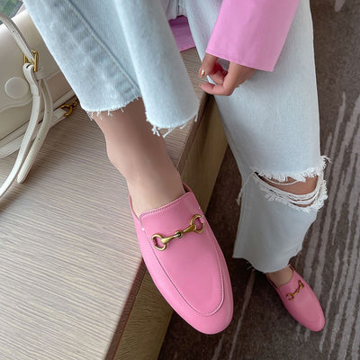 Sandalias Baotou de Cuero con Detalle Horsebit - Comodidad y Estilo para Mujer - Image 19