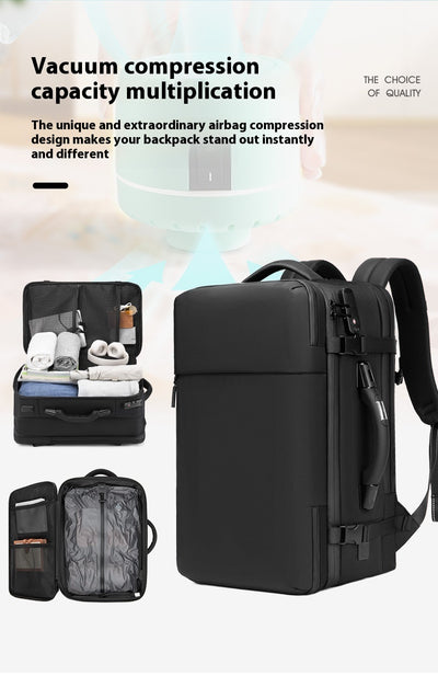 Mochila de Viaje Compresible con Báscula Integrada, Antirrobo Oxford - Image 26