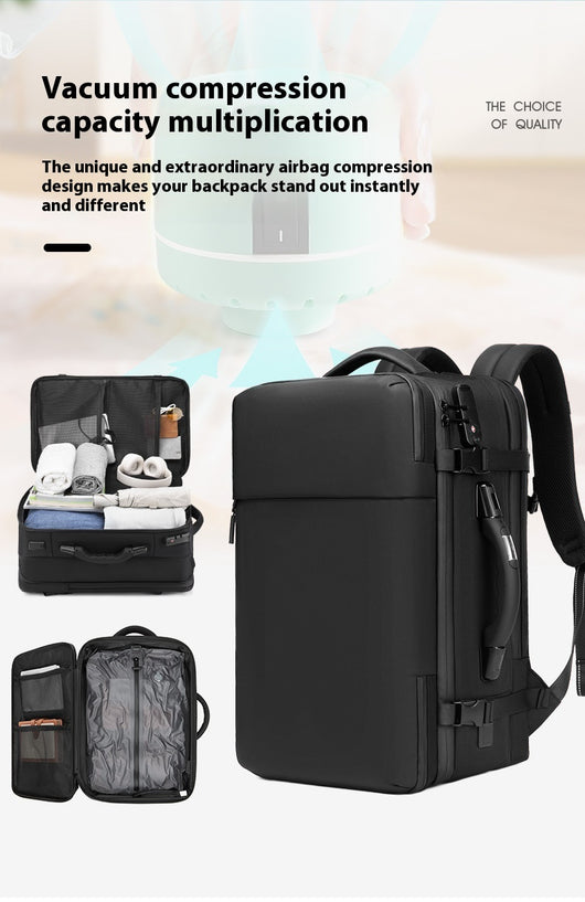 Mochila de Viaje Compresible con Báscula Integrada, Antirrobo Oxford - Image 26