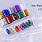 Set de 12 Láminas Decorativas para Uñas - Transferencias Nail Art