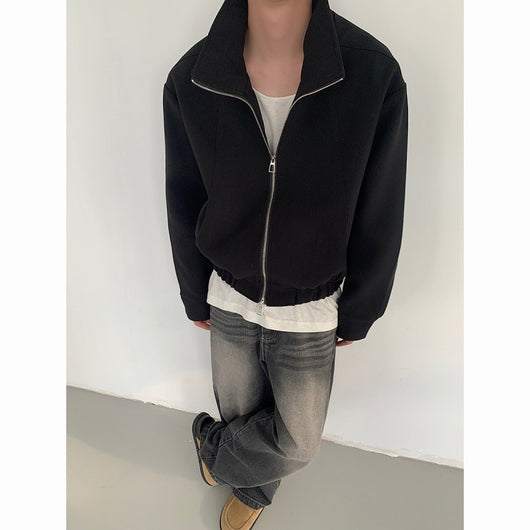 Chaqueta Minimalista para Pareja - Diseño Urbano Otoño - Image 6