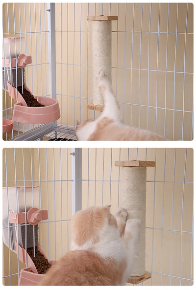 Rascador de Sisal Resistente para Gatos - Poste para Afilar Garras - Image 7