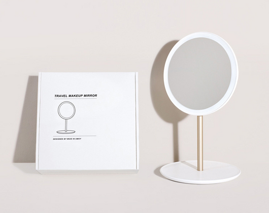 Espejo de Maquillaje LED Plegable con Iluminación Inteligente - Image 8