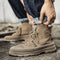 Zapatillas de Lona para Hombre con Suela Gruesa - Primavera y Otoño