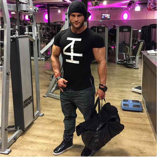 Playera de Entrenamiento Ajustada para Hombre