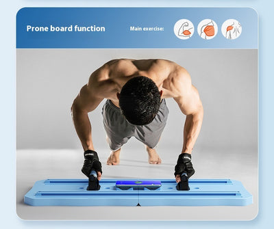 Tabla Abdominal Multifuncional con Ruedas - Equipo Portátil para Ejercicio en Casa - Image 25