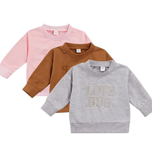 Suéter Infantil Personalizado con Letras Bordadas - Image 2