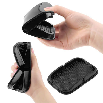 Soporte Vehicular Antideslizante para iPhone 7P - Montaje en Salpicadero con Base de Goma PU - Image 3