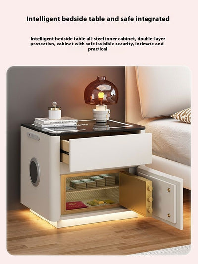 Mesita de Noche Inteligente con Caja de Seguridad y Carga Inalámbrica Integrada - Image 27