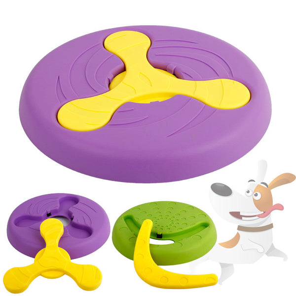 Juguete Volador UFO Resistente a Mordidas para Entrenamiento de Perros