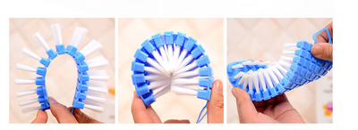 Cepillo Flexible Multiusos para Limpiar Cocina, Baño, Piscina y Pisos - Image 3
