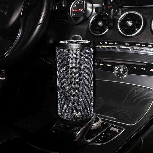 Tubo Decorativo con Diamantes para Auto - Brillo Premium