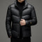 Abrigo Acolchado para Hombre Invierno - Chaqueta Térmica con Cuello Alto