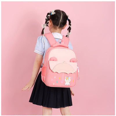 Mochila Escolar Infantil de Contraste para Clases de Preescolar e Intermedio - Image 9